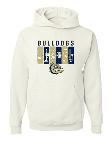 C.D. Hylton Bulldogs Band # 2 Men's Premium Hoodie