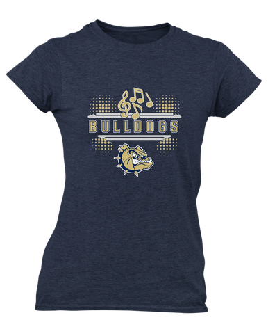 C.D. Hylton Bulldogs Band # 3 Women's Premium SS T-Shirt