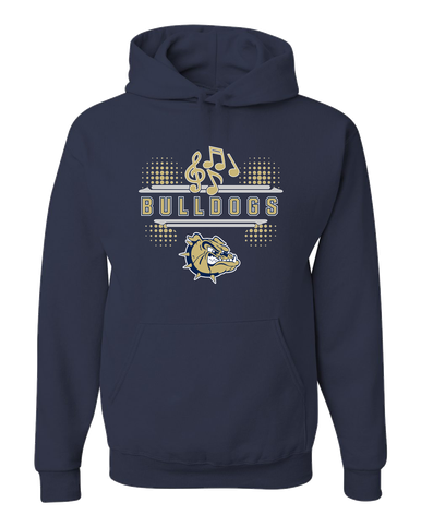 C.D. Hylton Bulldogs Band # 3 Men's Premium Hoodie