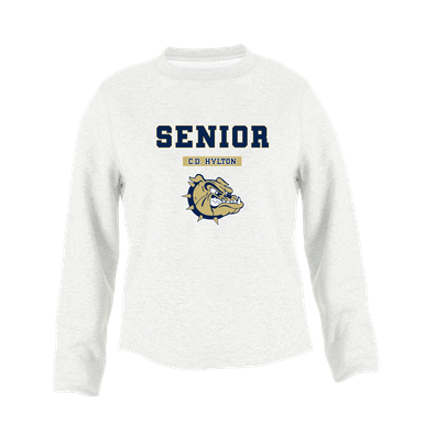 C.D. Hylton Bulldogs Senior #2 Women's Sweatshirt