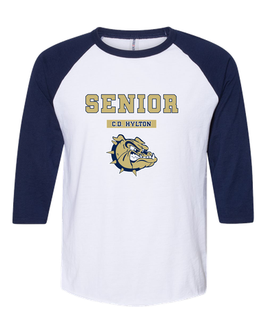 C.D. Hylton Bulldogs Senior #2 Women's Baseball T-Shirt