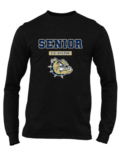 C.D. Hylton Bulldogs Senior #2 Men's Premium LS T-Shirt