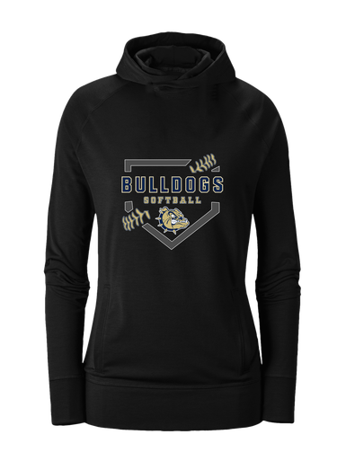 C.D. Hylton Bulldogs Softball #2 Women's Hoodie