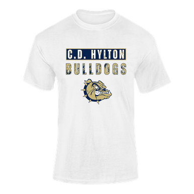 C.D. Hylton Bulldogs Mascot #9 Men's Premium SS T-Shirt