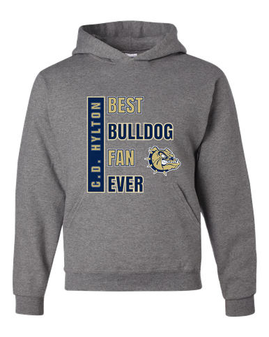 C.D. Hylton Bulldogs Best Bulldog Fan Men's Premium Hoodie