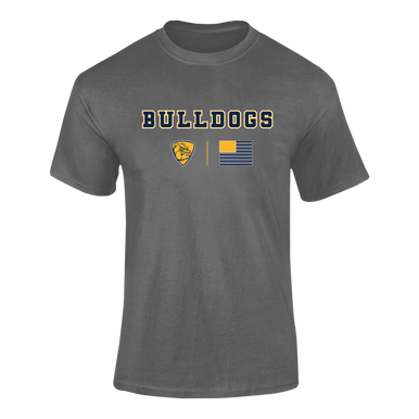 Alhambra Bulldogs Team Colors Flag Men's Premium SS T-Shirt