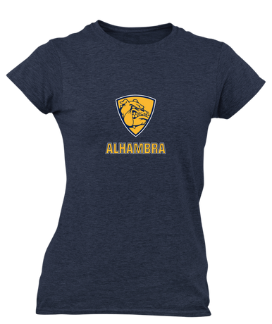 Alhambra Bulldogs Mascot #2 Women's Premium SS T-Shirt