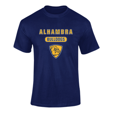 Alhambra Bulldogs Mascot #3 Men's SS T-Shirt