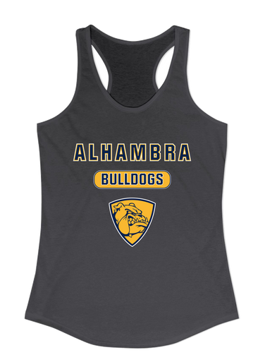 Alhambra Bulldogs Mascot #3 Women's Tank Top