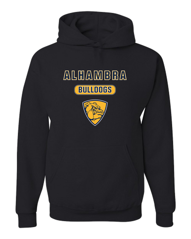 Alhambra Bulldogs Mascot #3 Men's Premium Hoodie