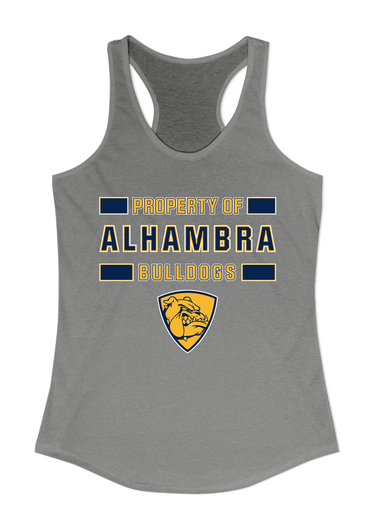 Alhambra Bulldogs Property Of Women's Tank Top