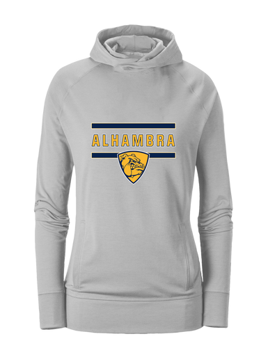 Alhambra Bulldogs Mascot #4 Women's Hoodie