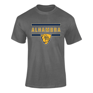 Alhambra Bulldogs Mascot #4 Men's Premium SS T-Shirt