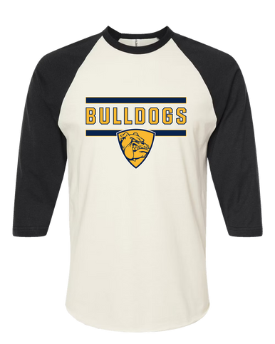 Alhambra Bulldogs Mascot #5 Men's Baseball T-Shirt