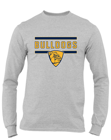 Alhambra Bulldogs Mascot #5 Men's LS T-Shirt
