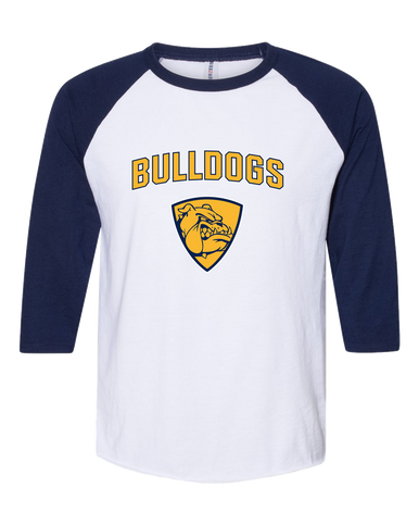 Alhambra Bulldogs Mascot #6 Men's Baseball T-Shirt