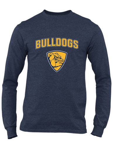 Alhambra Bulldogs Mascot #6 Men's Premium LS T-Shirt