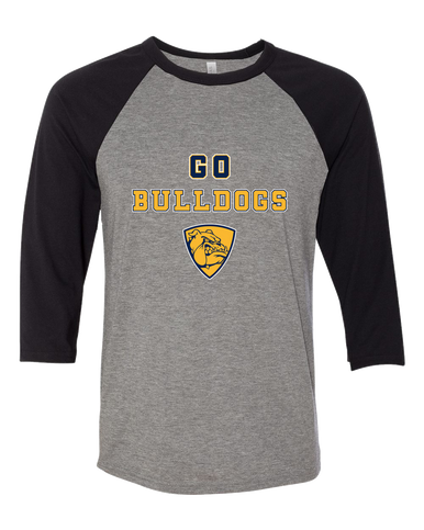 Alhambra Bulldogs Go Team Women's Baseball T-Shirt