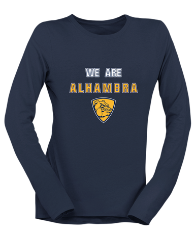 Alhambra Bulldogs We Are Women's Premium LS T-Shirt