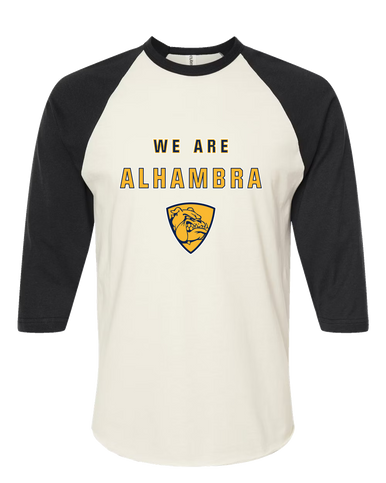 Alhambra Bulldogs We Are Men's Baseball T-Shirt