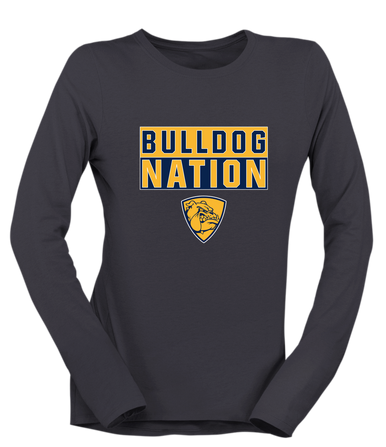 Alhambra Bulldogs Nation #1 Women's Premium LS T-Shirt