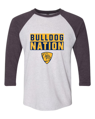 Alhambra Bulldogs Nation #1 Women's Baseball T-Shirt