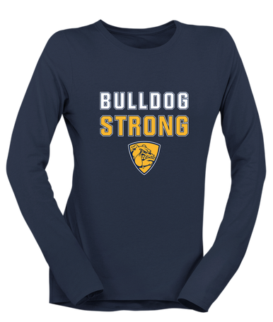 Alhambra Bulldogs Strong #2 Women's LS T-Shirt