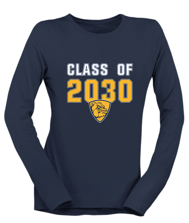Alhambra Bulldogs Class of 2030 Women's LS T-Shirt