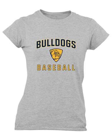 Alhambra Bulldogs Baseball #1 Women's Premium SS T-Shirt