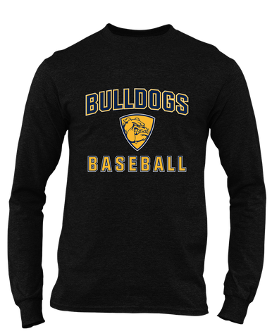Alhambra Bulldogs Baseball #1 Men's Premium LS T-Shirt