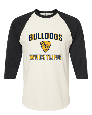 Alhambra Bulldogs Wrestling Men's Baseball T-Shirt