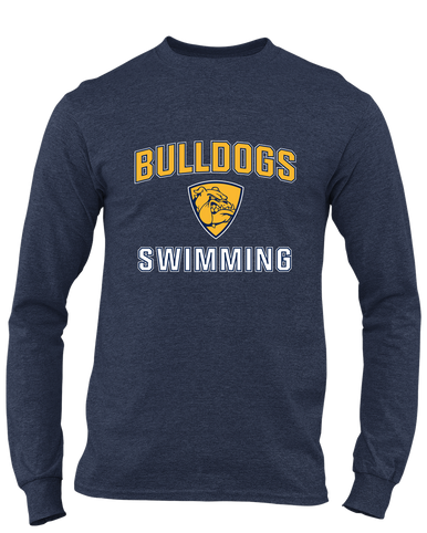 Alhambra Bulldogs Swimming Men's LS T-Shirt