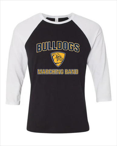 Alhambra Bulldogs Marching Band Men's Baseball T-Shirt