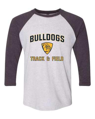 Alhambra Bulldogs Track & Field Men's Baseball T-Shirt