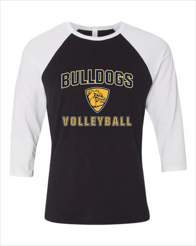Alhambra Bulldogs Volleyball Women's Baseball T-Shirt