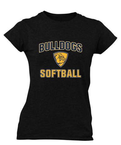 Alhambra Bulldogs Softball #1 Women's Premium SS T-Shirt