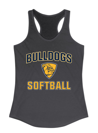 Alhambra Bulldogs Softball #1 Women's Tank Top