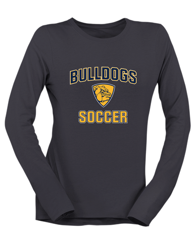 Alhambra Bulldogs Soccer #1 Women's LS T-Shirt
