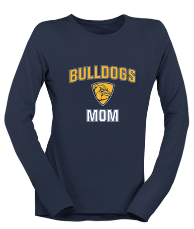 Alhambra Bulldogs Mom Women's LS T-Shirt
