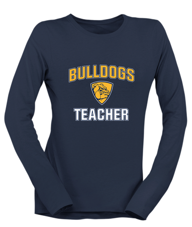 Alhambra Bulldogs Teacher Women's Premium LS T-Shirt