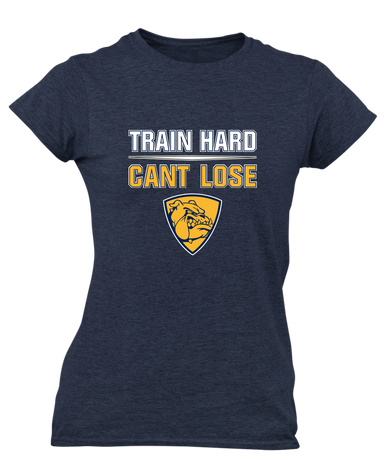 Alhambra Bulldogs Train Hard, Can't Lose Women's SS T-Shirt