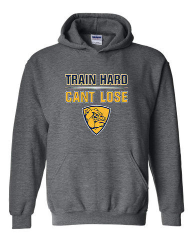 Alhambra Bulldogs Train Hard, Can't Lose Men's Hoodie