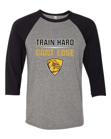 Alhambra Bulldogs Train Hard, Can't Lose Women's Baseball T-Shirt