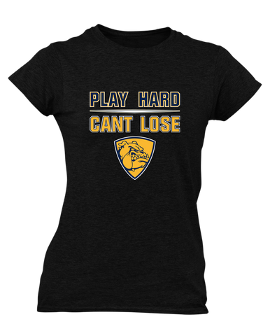Alhambra Bulldogs Play Hard, Can't Lose Women's SS T-Shirt