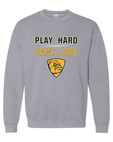 Alhambra Bulldogs Play Hard, Can't Lose Men's Sweatshirt