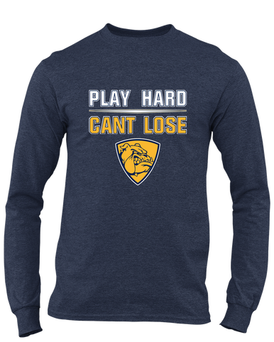 Alhambra Bulldogs Play Hard, Can't Lose Men's Premium LS T-Shirt