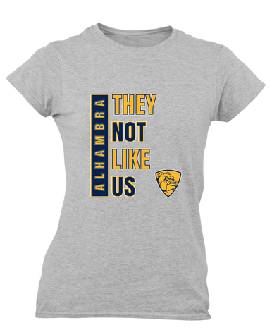 Alhambra Bulldogs They Not Like Us #1 Women's Premium SS T-Shirt