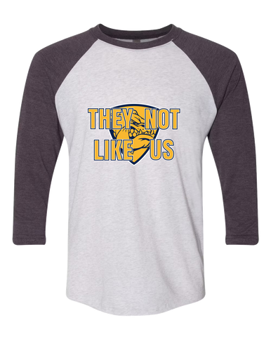 Alhambra Bulldogs They Not Like Us #2 Women's Baseball T-Shirt