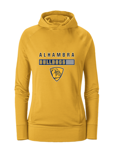 Alhambra Bulldogs Mascot #7 Women's Hoodie