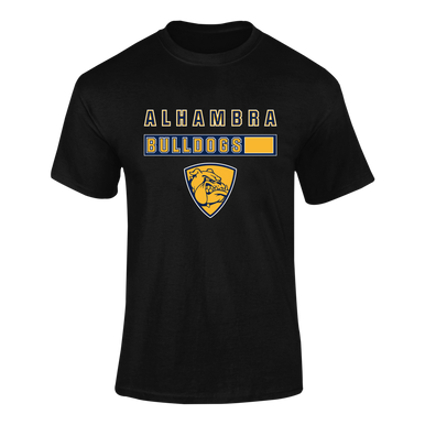 Alhambra Bulldogs Mascot #7 Men's SS T-Shirt